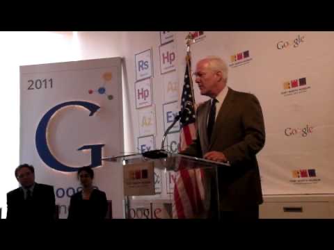 Senator John Cornyn speaking at the Fort Worth Museum of Science and History