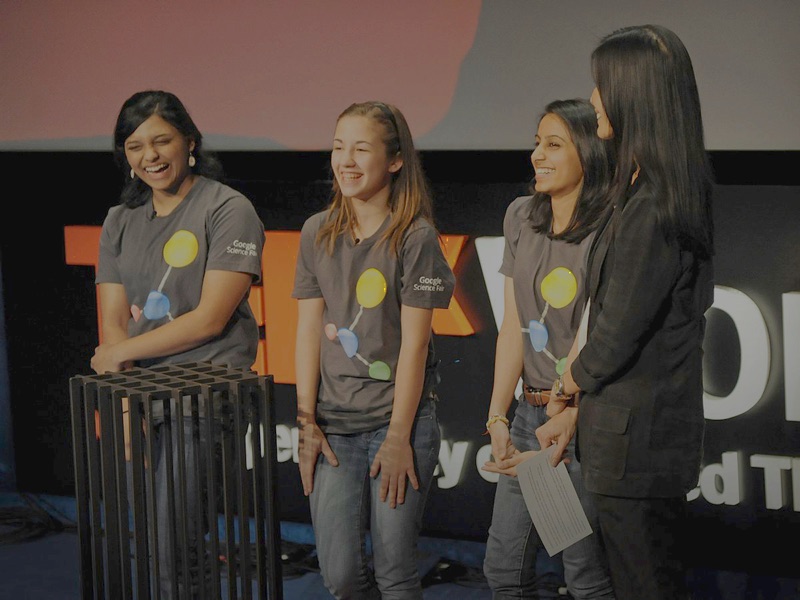 On stage with journalist Lisa Ling at TEDxWomen